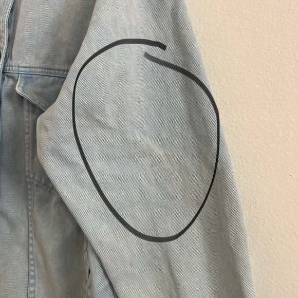 Disney Cinderella Spirit Jersey Denim Jacket Blue Medium - Picture 6 of 9